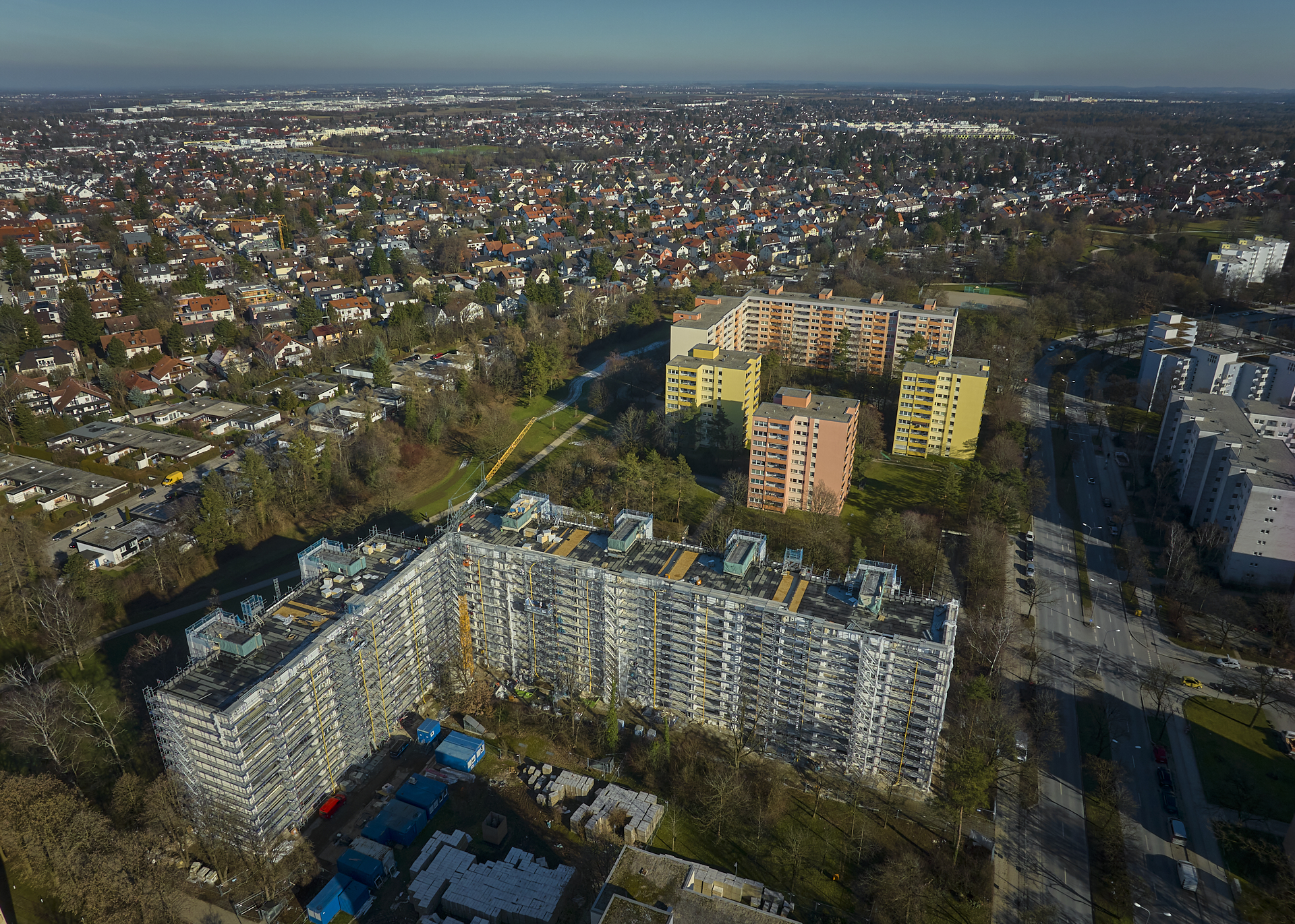 Sanierungen  in Neuperlach